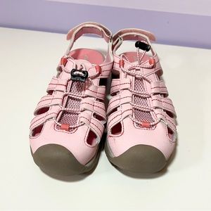 Eddie Bauer Water Shoes, pink, Kristen style, size 2